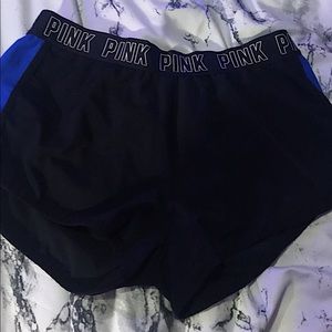 Pink VS workout shorts